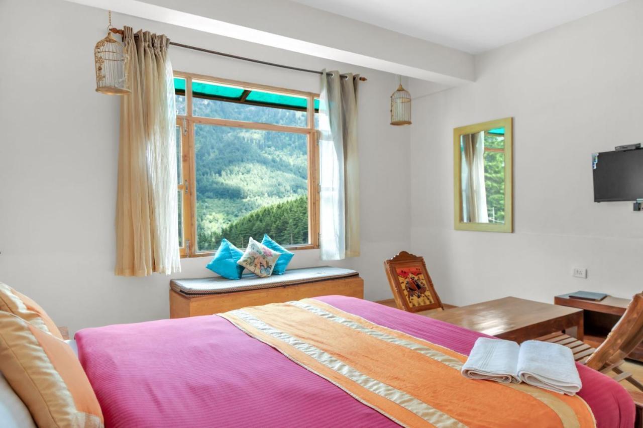 Sparsh Resort, A Boutique Stay - Just 2Kms Uphill From Mall Road, Near Old Manali מראה חיצוני תמונה